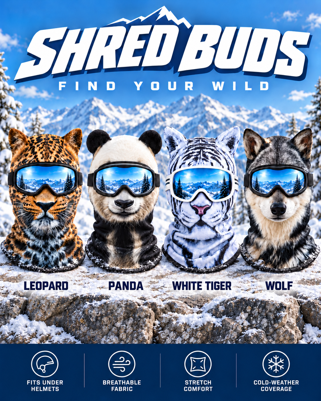 Animal Ski Mask